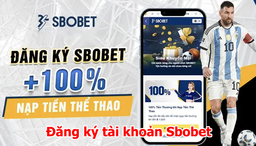 Đăng ký tài khoản Sbobet